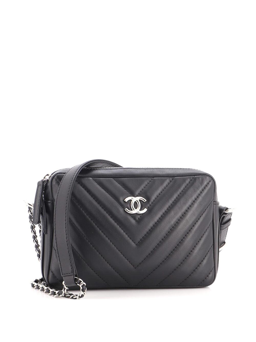 Chanel Promenade Camera Bag Chevron #350844C36B